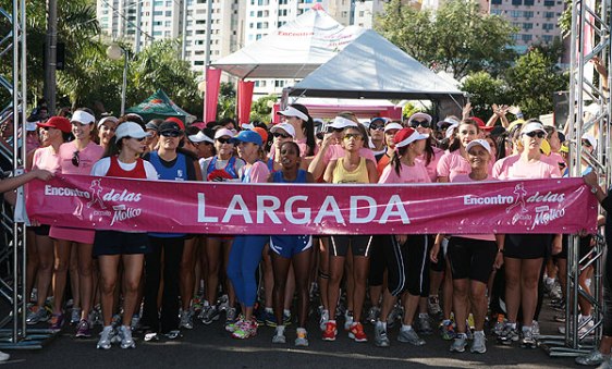 Corrida Encontro Delas Circuito Molico em 2013.