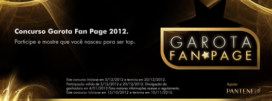 Pantene Pro-V escolhe Garota Fan Page nas redes sociais