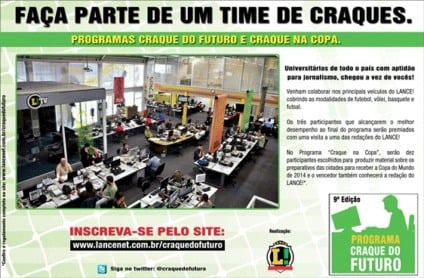 Abertas as inscrições para o Craque do Futuro