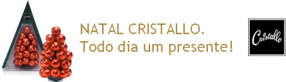 Promoção de Natal movimenta site da Cristallo