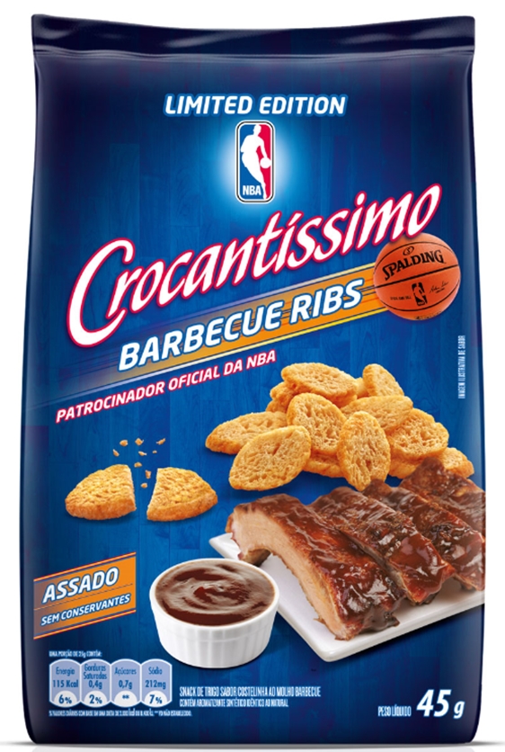 Crocantíssimo cria novo sabor para o NBA Global Games