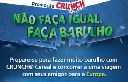 Fazendo barulho com Crunch no Facebook