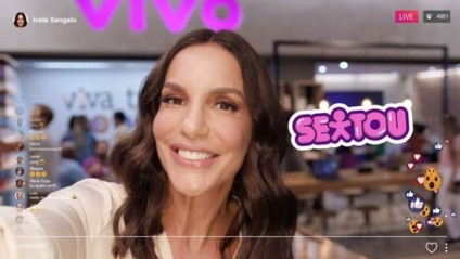 Ivete Sangalo é a estrela do Black Friday da Vivo