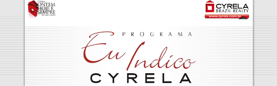 Embrace lança ‘Eu Indico Cyrela’