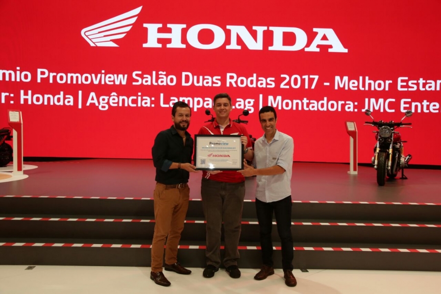 Honda realiza a melhor ativação do Salão Duas Rodas