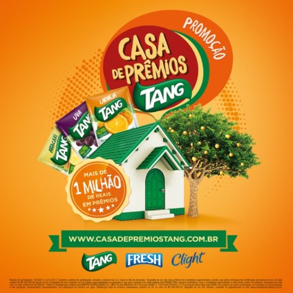 Agência 96 lança promoção "Casa de prêmios TANG"
