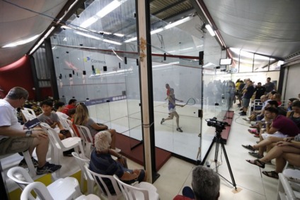 Circuito Correios de Squash Profissional tem duelo de gerações