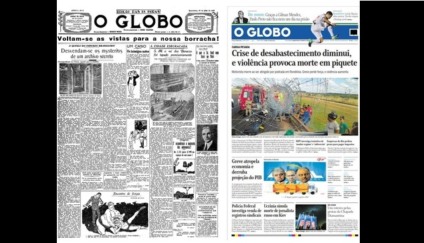 O Globo renova projeto gráfico
