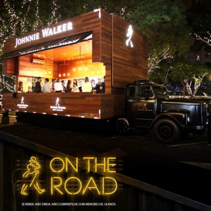 Indusparquet traz aconchego e sensações para o Truck da Johnnie Walker