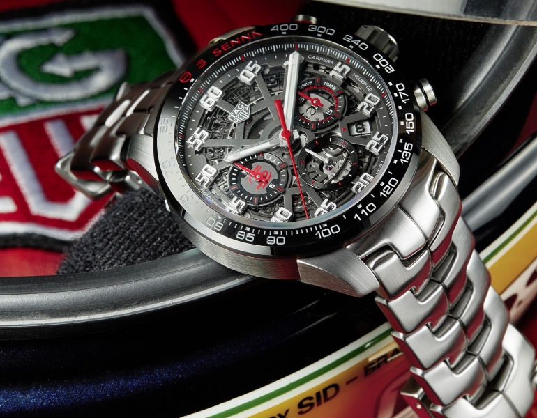 TAG Heuer lança edição especial do Carrera Ayrton Senna