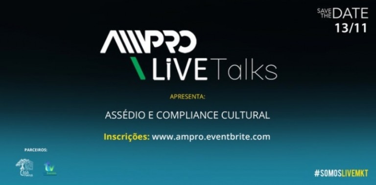 Assédio moral é tema do próximo Ampro Live Talks