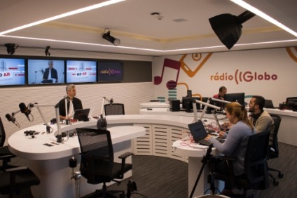 Rádio Globo ganha estúdio nos Estúdios Globo