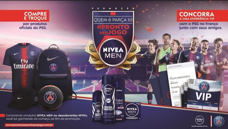 Nivea Men leva consumidores ao Parc des Princes