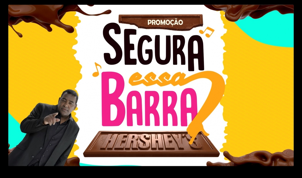 Hershey's lança prova de resistência 'Segura Essa Barra'