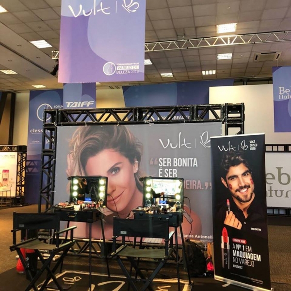 Promovisão ativa Vult na Beauty Fair