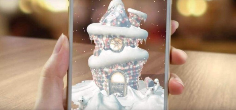 Coca-Cola cria ações em realidade aumentada para o Natal