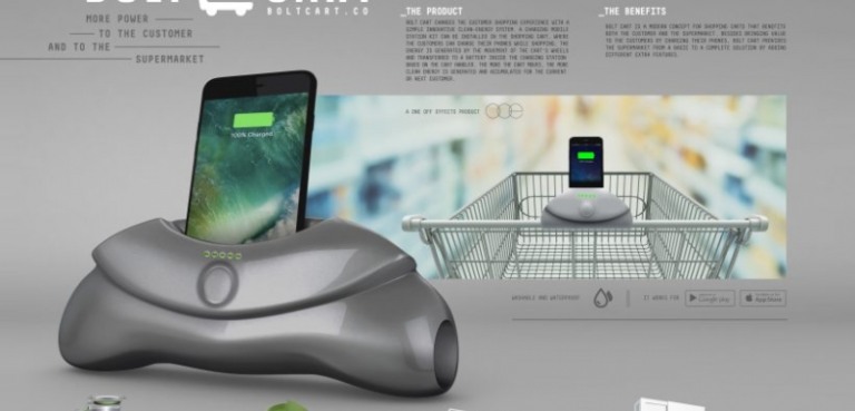 "Bolt Card" leva tecnologia aos carrinhos de supermercados