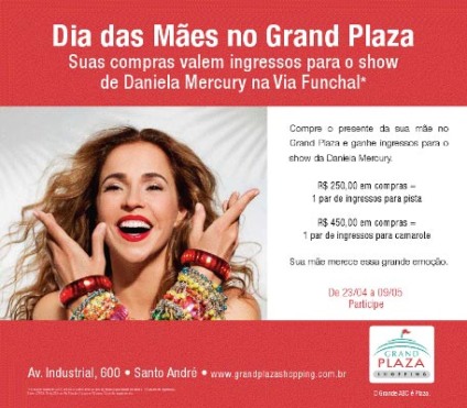 Gran Plaza leva a show de Daniela Mercury