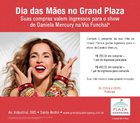 Gran Plaza leva a show de Daniela Mercury