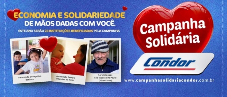 Tem início a "Campanha Solidária Condor"