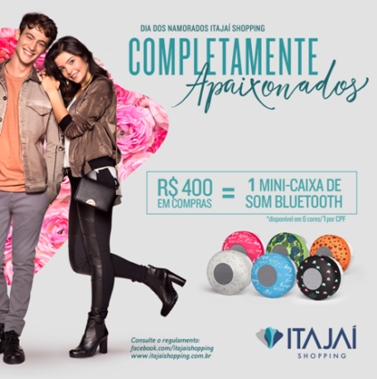 Itajaí Shopping promove campanha e ação para o Dia dos Namorados Itajaí Shopping promove campanha e ação para o Dia dos Namorados
