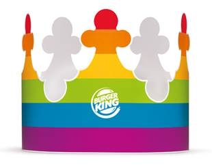 Orgulho Lgbt é coroado pelo Burger King