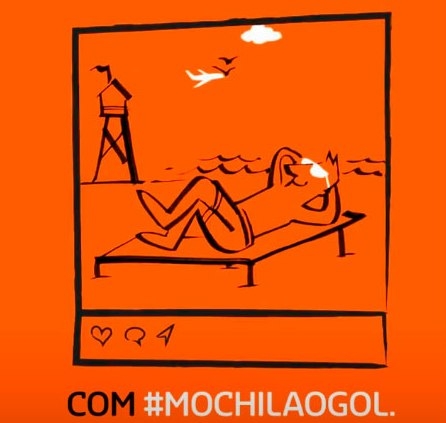 Passagens aéreas na ação promo "Mochilão GOL"