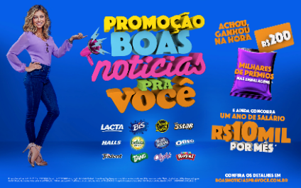 Mondelez Brasil lança promoção com suas principais marcas