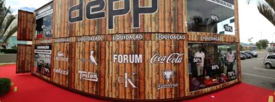 Container da Deep chega ao Grande Rio