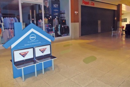 Dell promove ações agressivas em shoppings centers