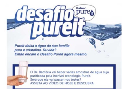 Unilever leva Dr. Bactéria ao Facebook