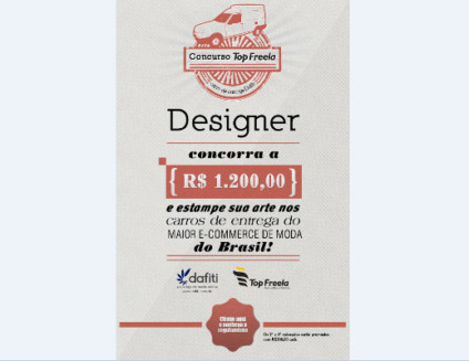 Dafiti e TopFreela premiarão designers brasileiros