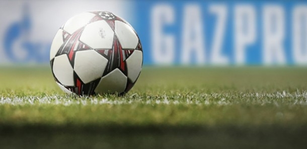 Gazprom renova patrocínio com a Champions League