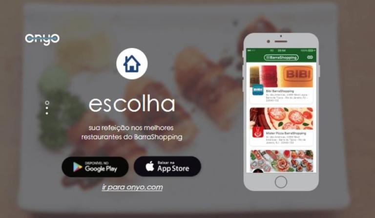 App evita filas em praças de alimentação de shoppings