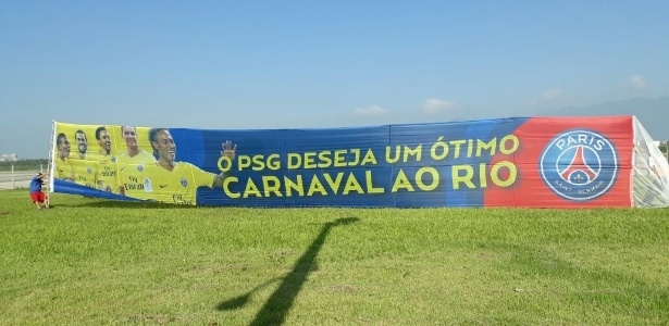 PSG fez ação promo no Carnaval do Rio