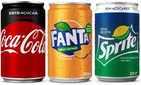 Latas sleek da Coca-Cola chegam a Santa Catarina