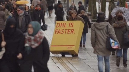 Pegadinha da DHL não foi planejada pela marca
