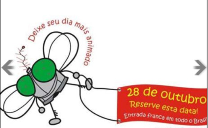 DIA com exibições em 400 cidades