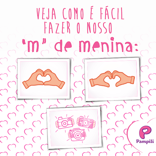 Pampili celebra o Dia da Menina nas redes sociais