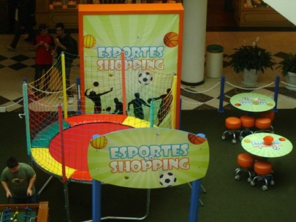 Crystal apresenta "Esportes no Shopping"