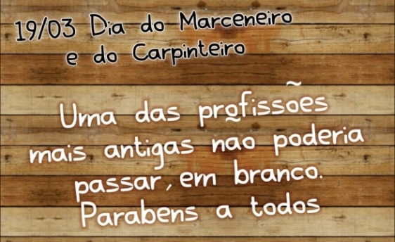 dia do marceneiro