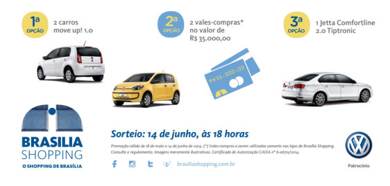 Brasília tem três opções de prêmios no Dia dos Namorados