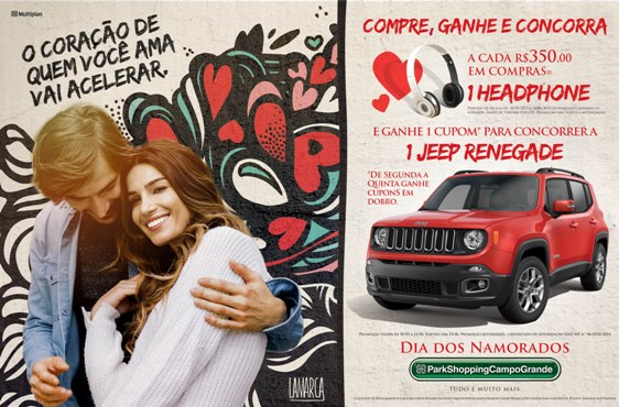 dia dos namorados parkshoppingcampogrande