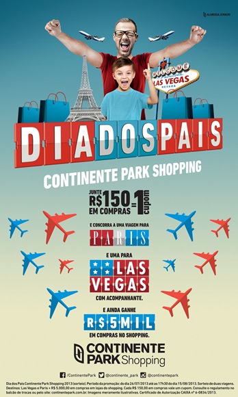 Continente Park sorteia viagem para Las Vegas ou Paris