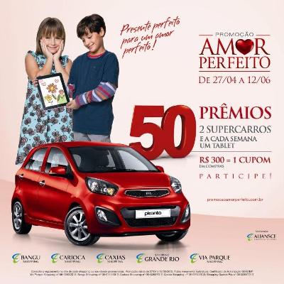 Dia dos Namorados terá sorteio de iPads e automóveis