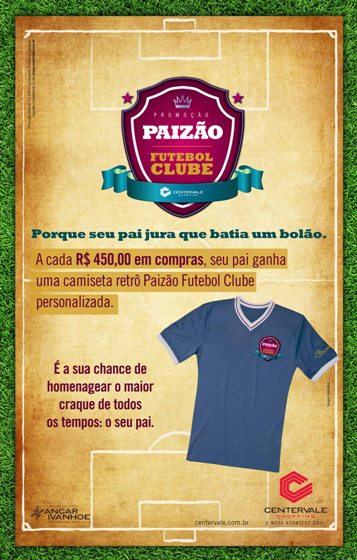 NewStyle assina "Paizão Futebol Clube" do CenterVale