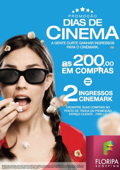 Ação promo dá ingressos no Cinemark