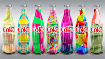 Coca-Cola apresenta garrafas exclusivas de Diet Coke