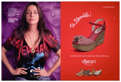 Dijean realiza a ação promo "Lookbook"