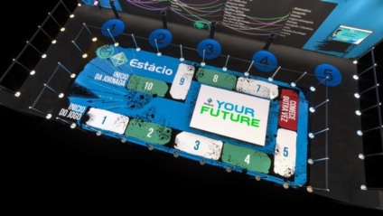 Estácio leva tabuleiro em RA para o GamePark